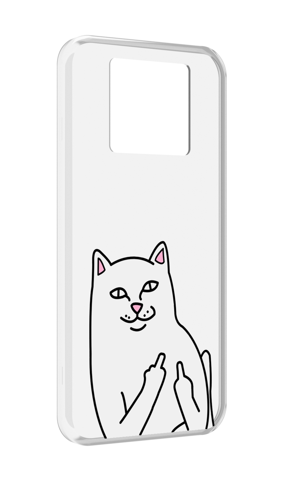 

Чехол MyPads котяра для Black Shark 3 5G / Black Shark 3S, Прозрачный, Tocco
