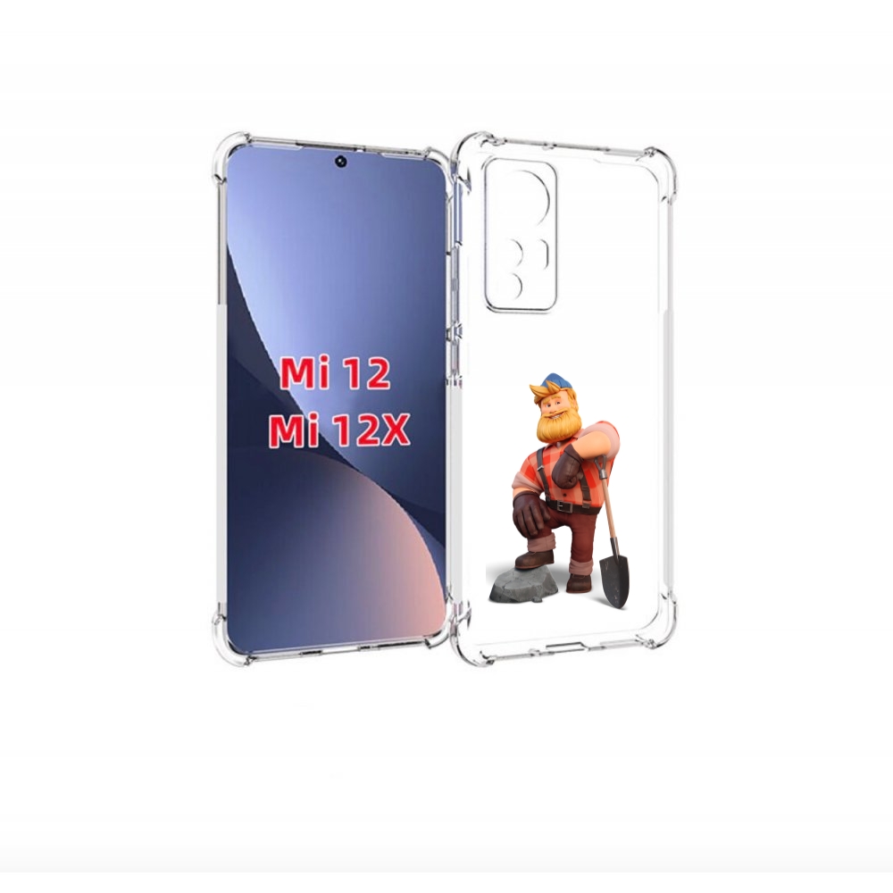 

Чехол бампер MyPads FarmVille-2 для Xiaomi 12., Прозрачный, Tocco