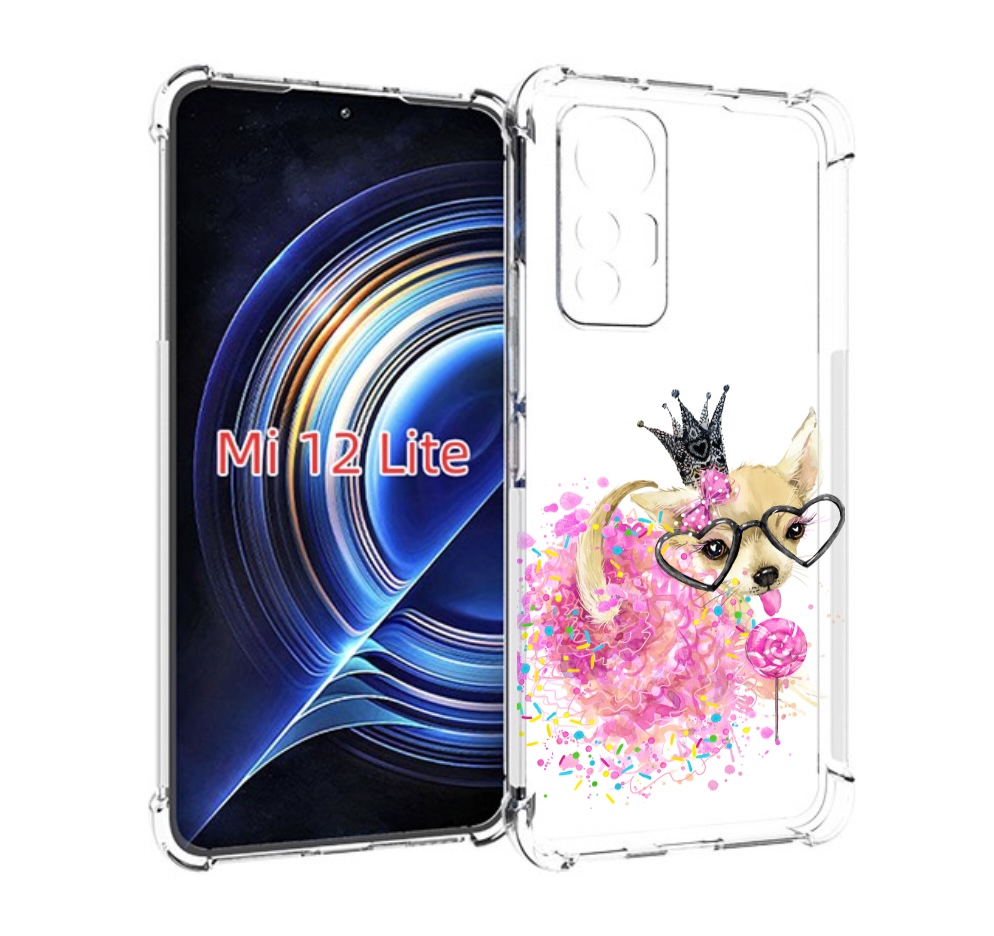 

Чехол MyPads сладкая принцесса для Xiaomi 12 Lite, Прозрачный, Tocco