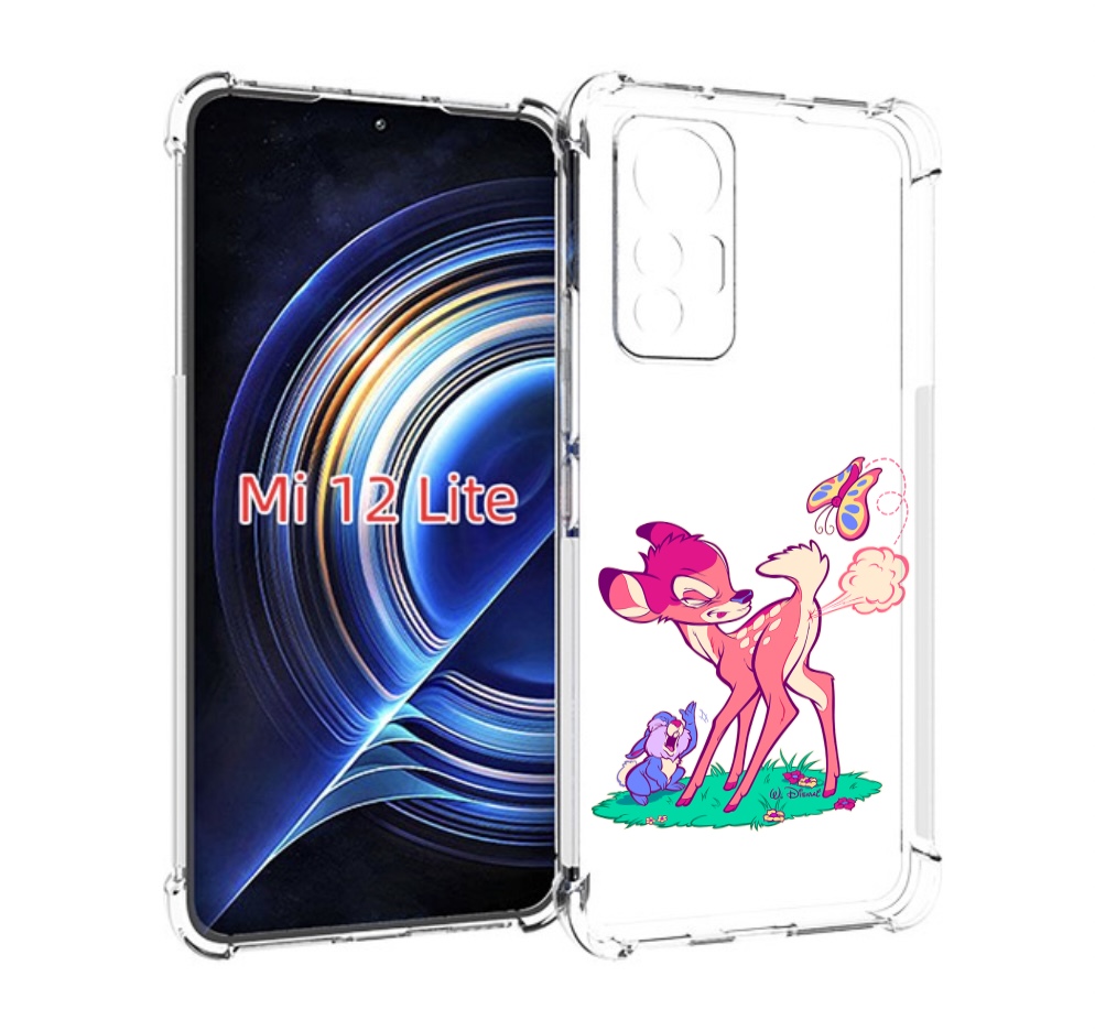 

Чехол MyPads смешной олененок для Xiaomi 12 Lite, Прозрачный, Tocco