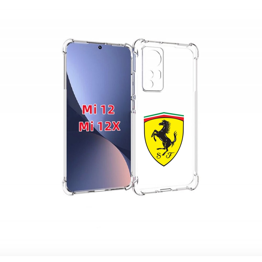 

Чехол бампер MyPads Ferrari-3 мужской для Xiaomi 12., Прозрачный, Tocco
