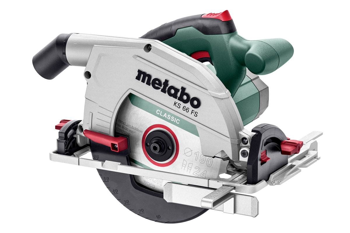 

Ручная циркулярная пила Metabo KS 66 FS (601066000), Зеленый, 601066000