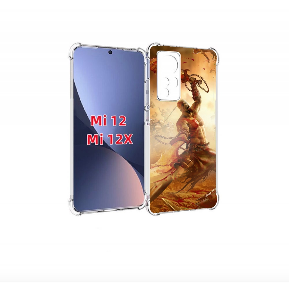 

Чехол бампер MyPads God Of War III для Xiaomi 12., Прозрачный, Tocco