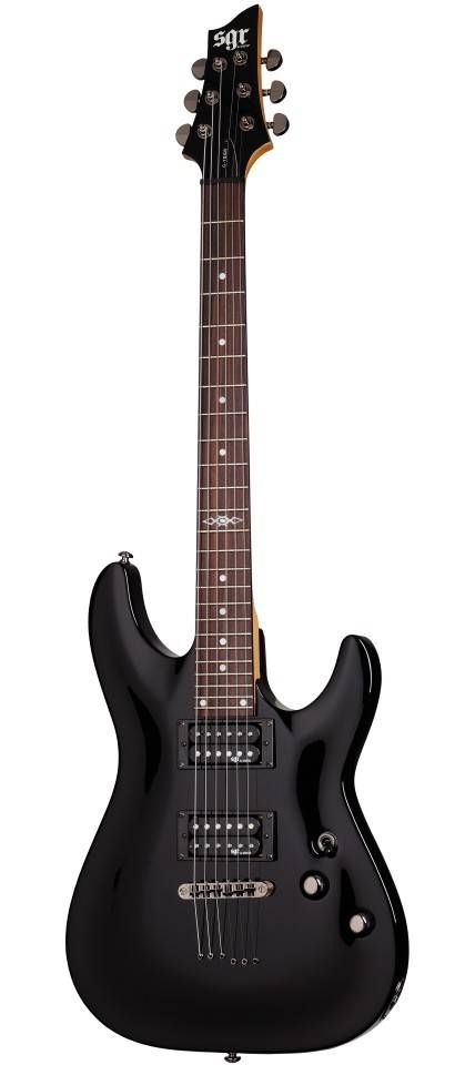 Гитара электрическая 6 струн Schecter SGR C-1 FR BLK чехол в комплекте 38446₽