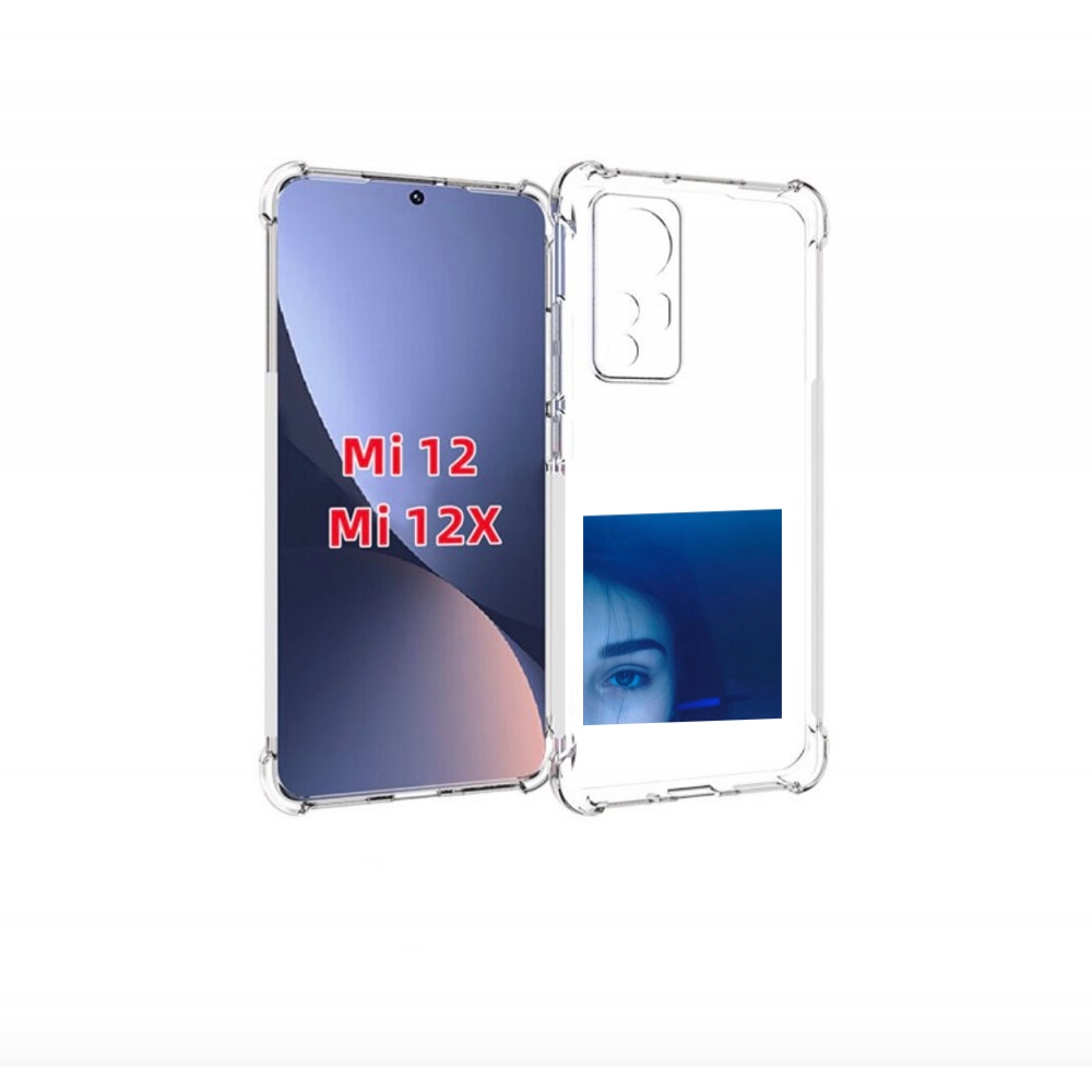 

Чехол бампер MyPads Hate Love face для Xiaomi 12., Прозрачный, Tocco