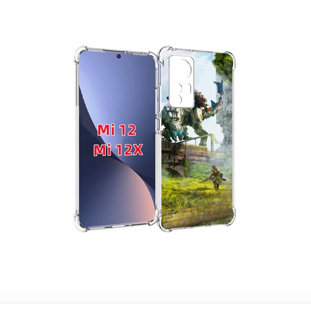 

Чехол бампер MyPads Horizon Zero Dawn для Xiaomi 12., Прозрачный, Tocco