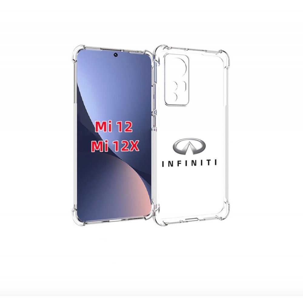 

Чехол-бампер MyPads Infiniti-3 мужской для Xiaomi 12/Xiaomi 12X, Прозрачный, Tocco
