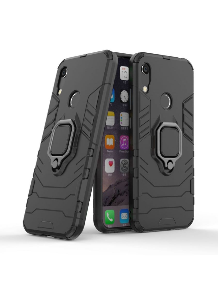 

Чехол Ring для смартфона Honor 8A/Y6 2019 черный