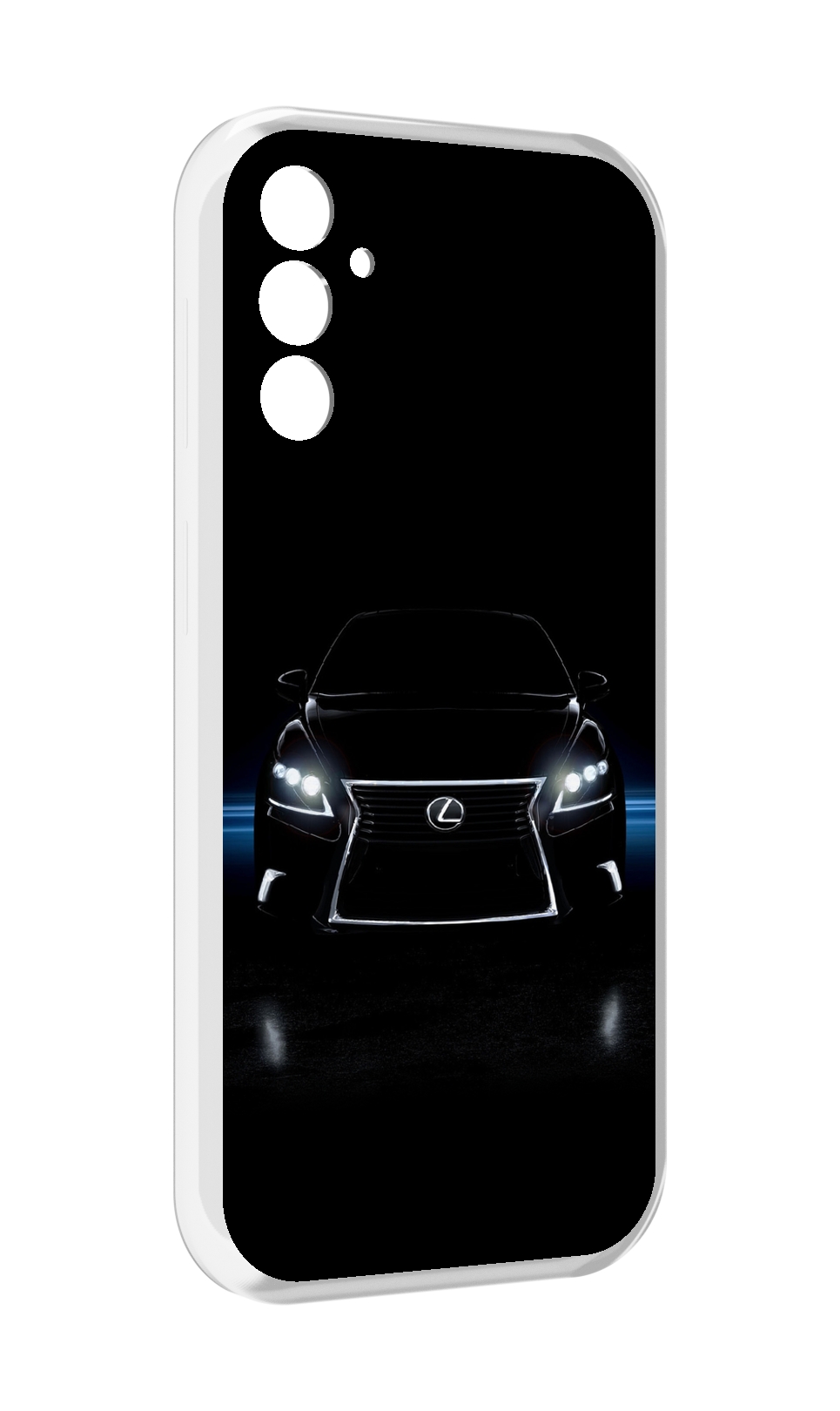 

Чехол MyPads lexus лексус 1 мужской для Samsung Galaxy M13, Прозрачный, Tocco