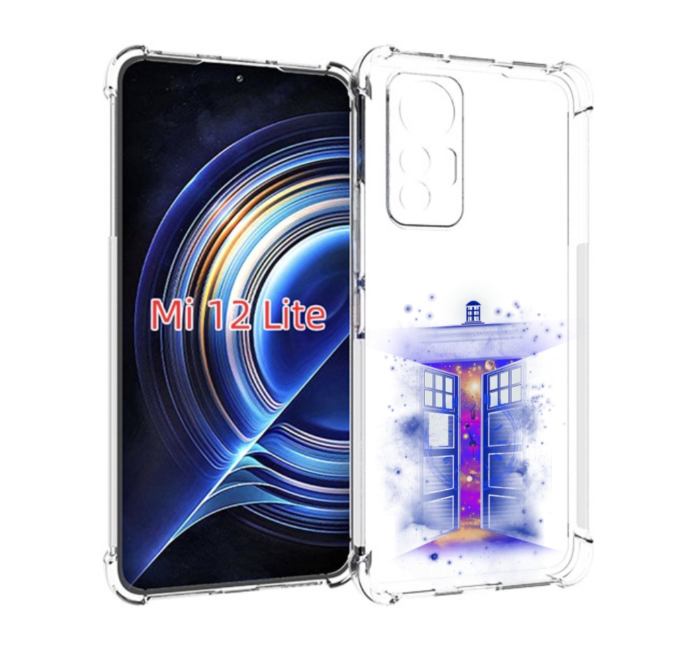 

Чехол MyPads фиолетовый уголок абстракция для Xiaomi 12 Lite, Прозрачный, Tocco