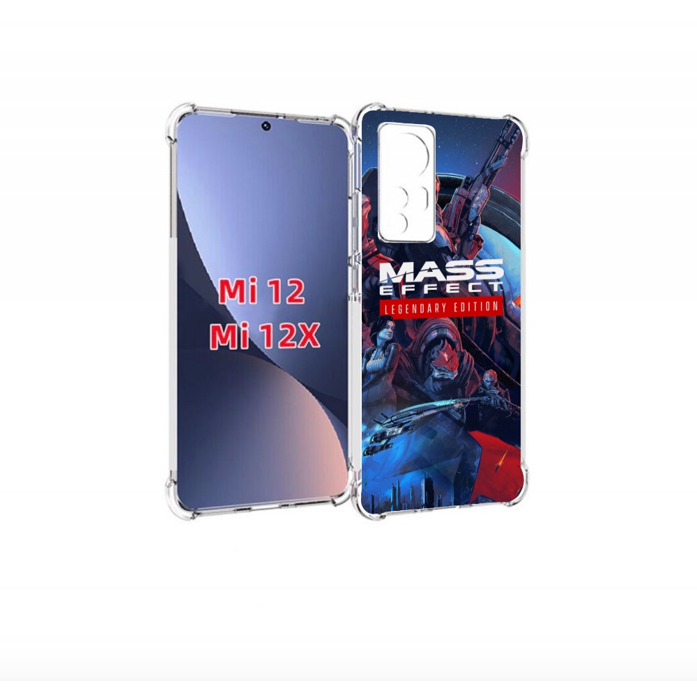 

Чехол бампер MyPads Mass Effect Legendary Edition для Xiaomi 12., Прозрачный, Tocco