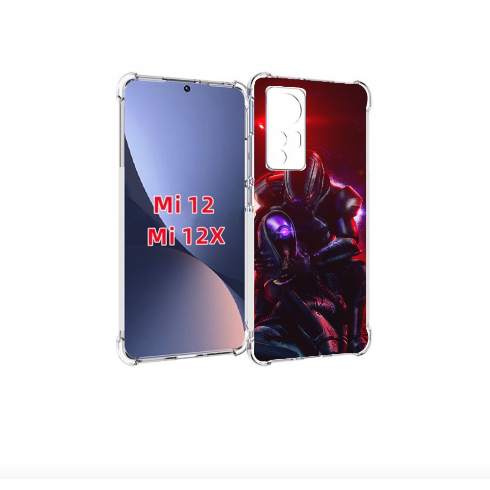 

Чехол бампер MyPads Mass Effect для Xiaomi 12., Прозрачный, Tocco