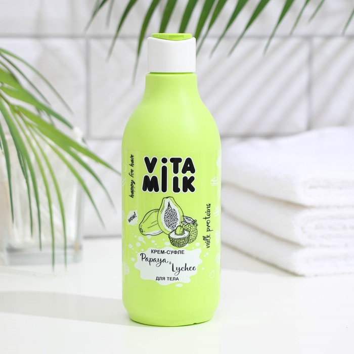 

Крем-суфле для тела VitaMilk «Папайя и Личи», 250 мл