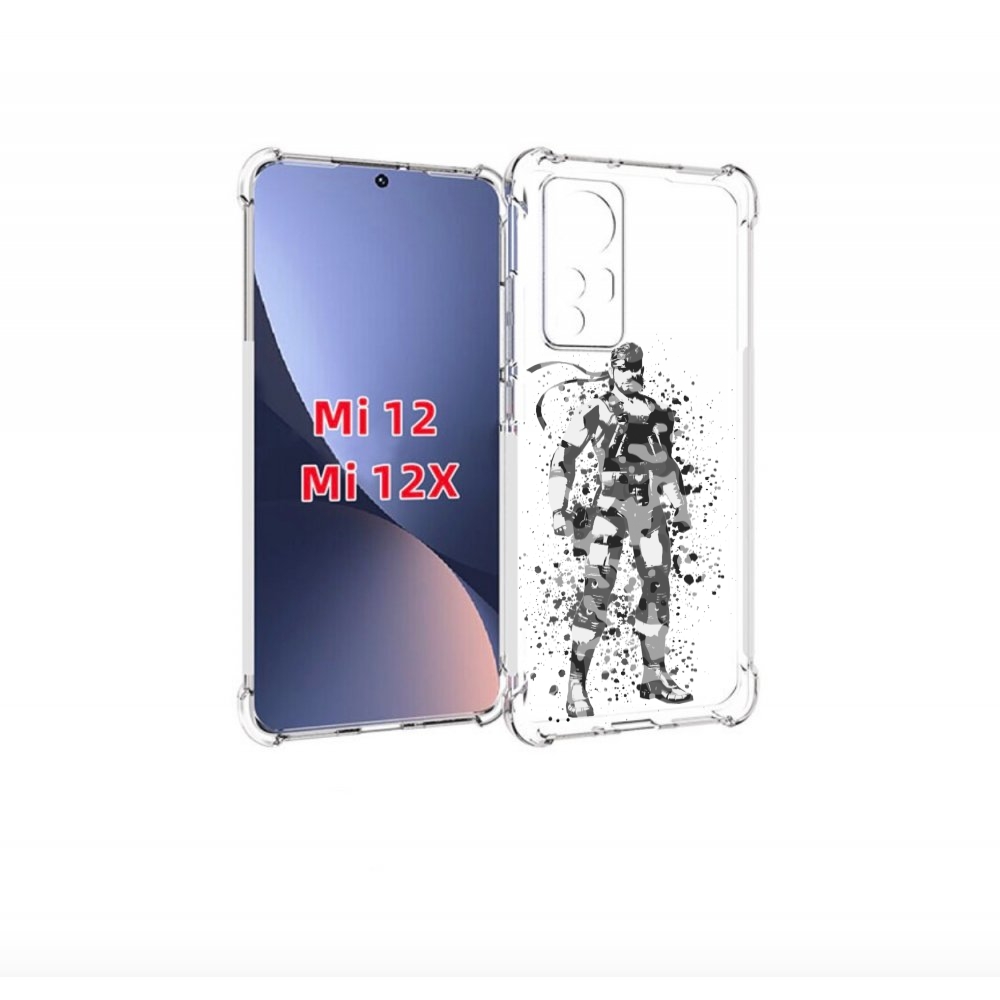

Чехол бампер MyPads Metal Gear Solid Snakes для Xiaomi 12., Прозрачный, Tocco