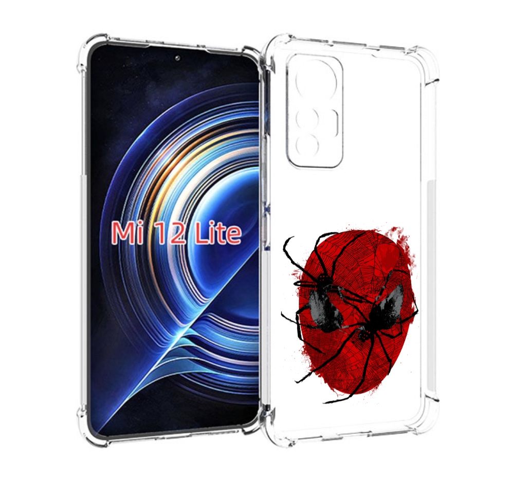 

Чехол MyPads человек паук для Xiaomi 12 Lite, Прозрачный, Tocco