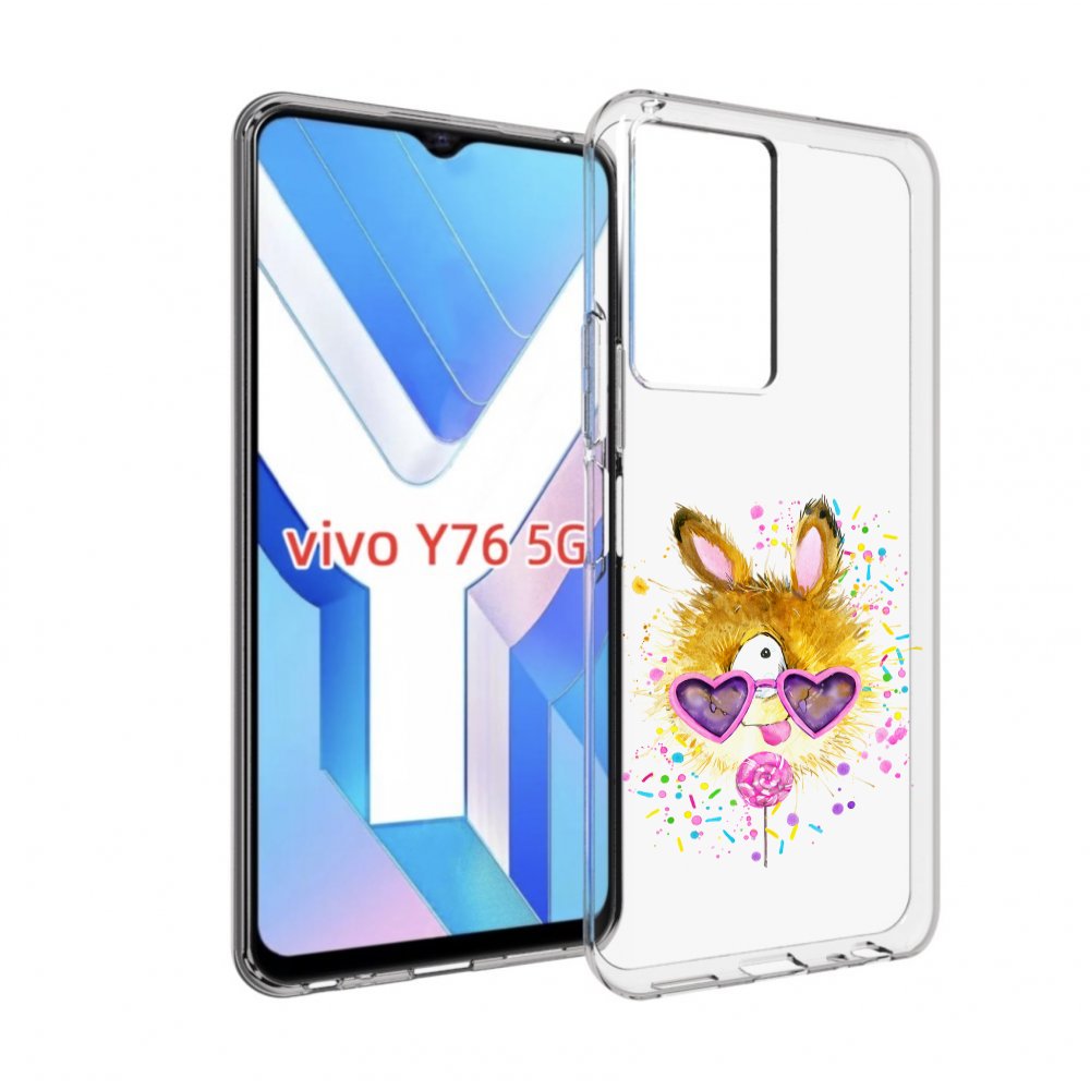 

Чехол MyPads Чупя для Vivo Y76 5G, Прозрачный, Tocco