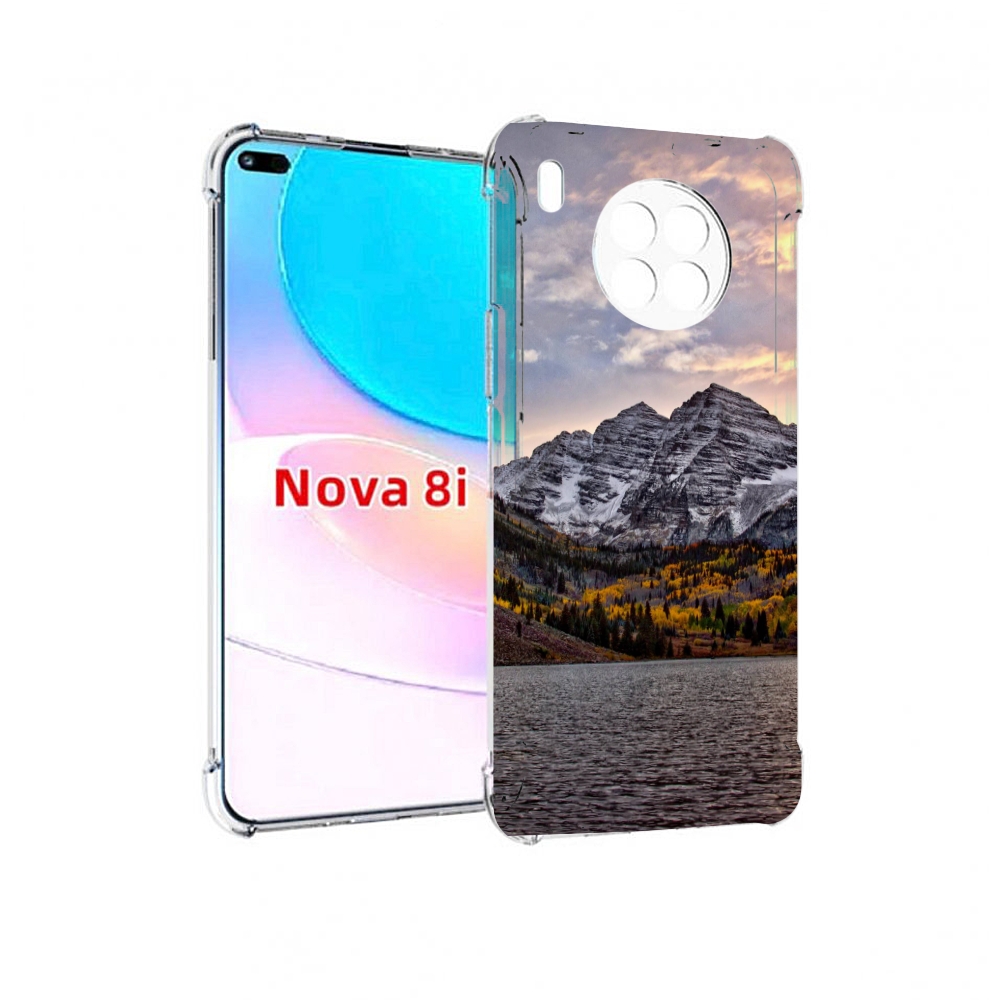 

Чехол бампер MyPads горы-колорадо для Huawei Nova 8i, Прозрачный, Tocco