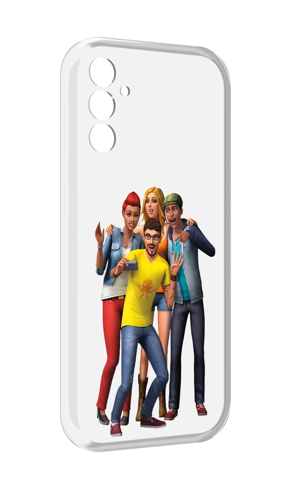 

Чехол MyPads sims для Samsung Galaxy M13, Прозрачный, Tocco