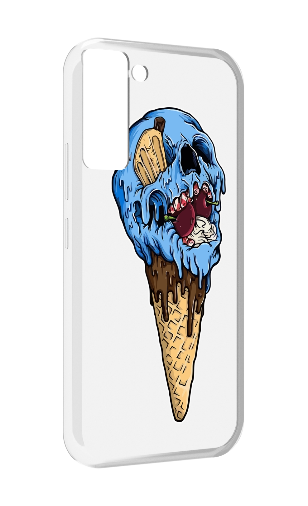 

Чехол MyPads мороженное череп для Tecno Pop 5 LTE / Pop 5 Pro, Прозрачный, Tocco