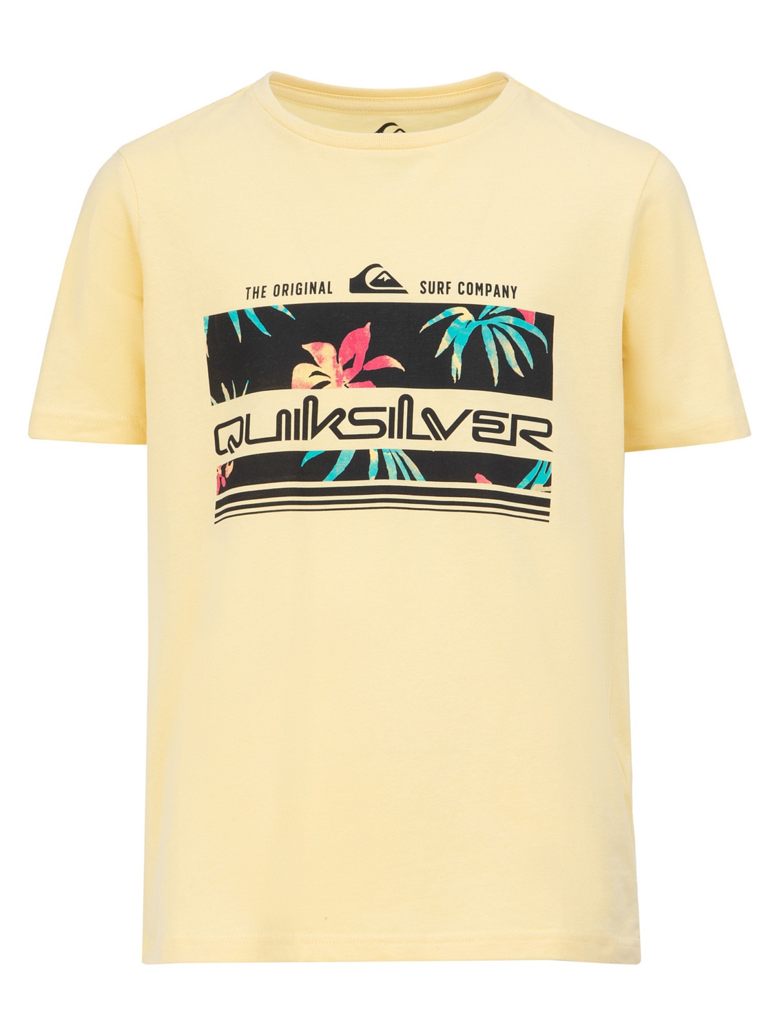 Футболка детская Quiksilver Tropicalrainyth, желтый, 152