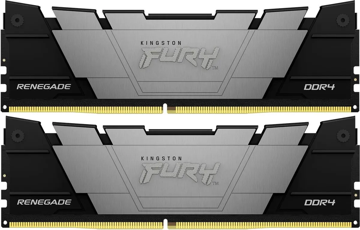 

Оперативная память Kingston Fury Renegade Black DDR4 2x32Gb 3600MHz (KF436C18RB2K2/64), Fury Renegade Black