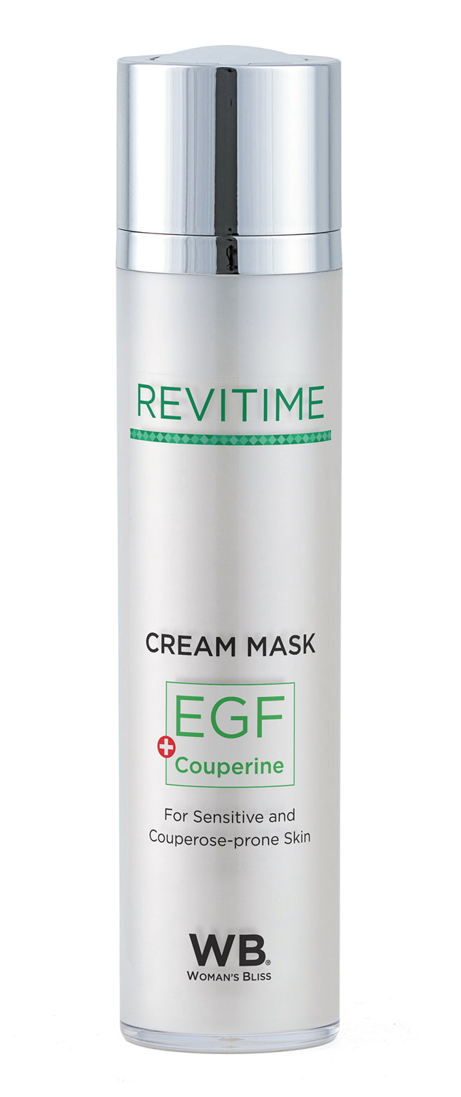 

Крем-маска Woman’s Bliss для чувствительной кожи c Egf и Couperine 50 мл