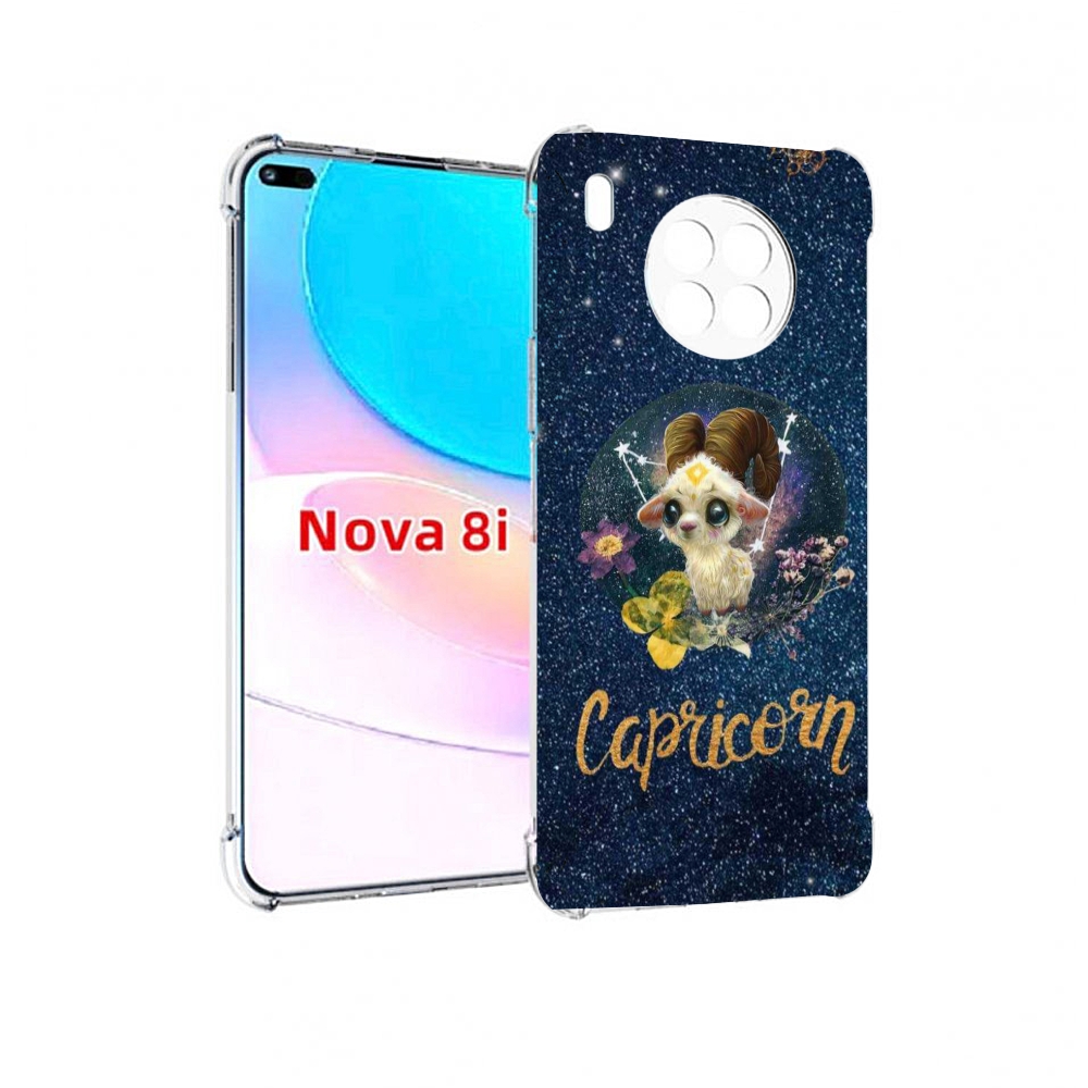 

Чехол бампер MyPads знак зодиака козерог 3 для Huawei Nova 8i, Прозрачный, Tocco