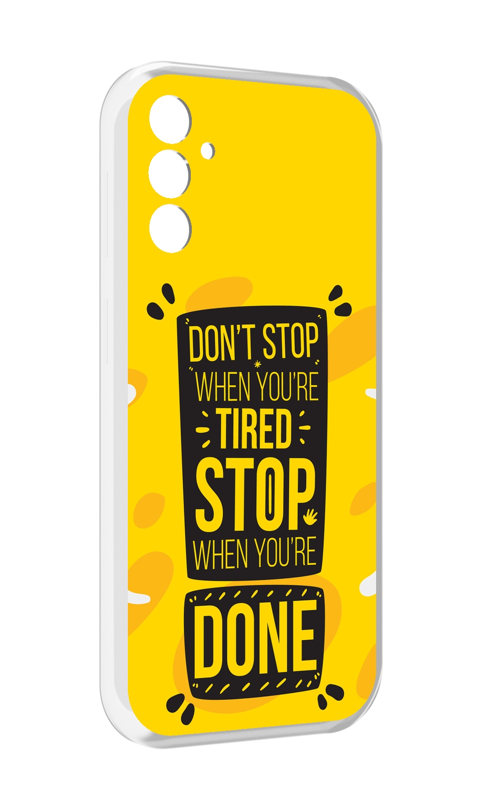 

Чехол MyPads yellow-done для Samsung Galaxy M13, Прозрачный, Tocco