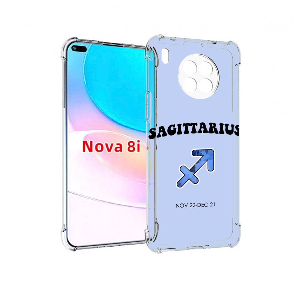 

Чехол бампер MyPads знак зодиака стрелец 1 для Huawei Nova 8i, Прозрачный, Tocco