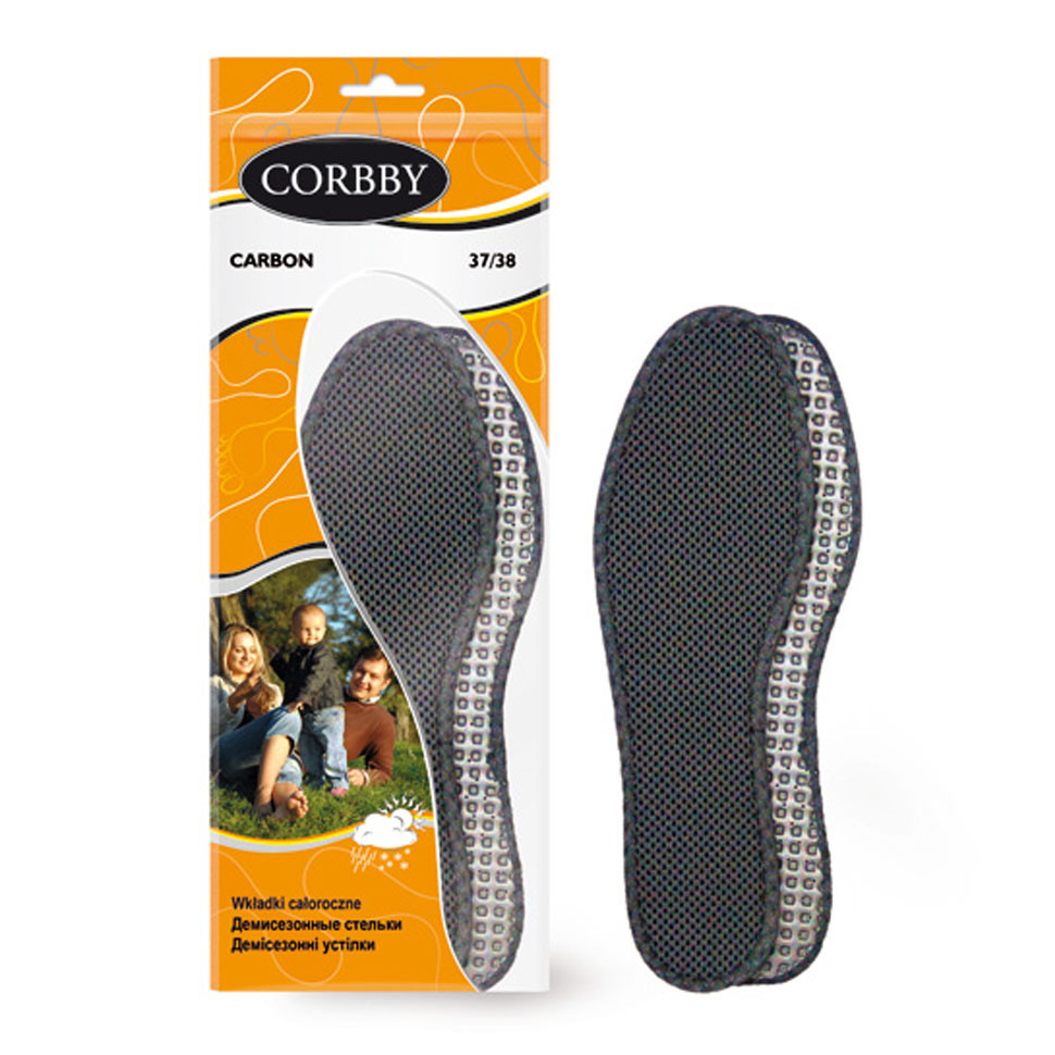Стельки для обуви corb1123c 39-40 RU Corbby