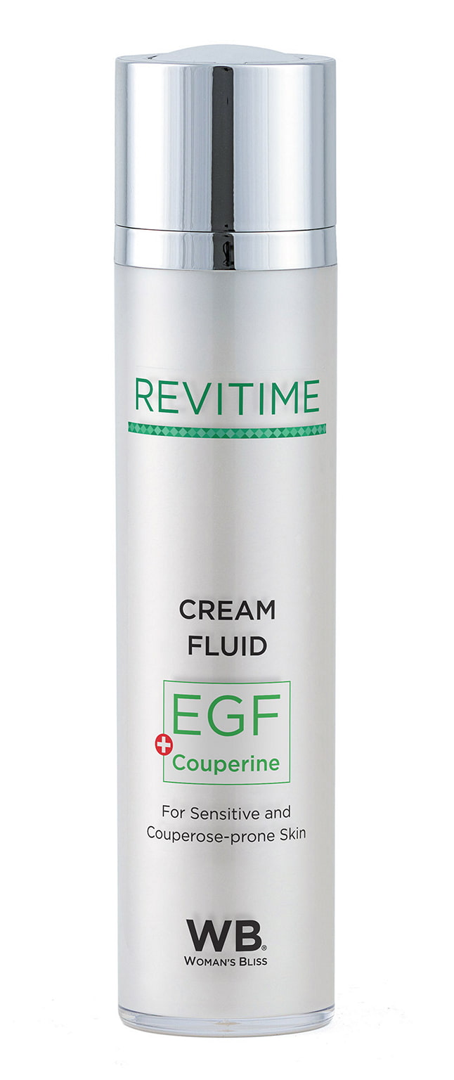 

Крем-флюид для лица Woman’s Bliss для чувствительной кожи c Egf и Couperine 50 м