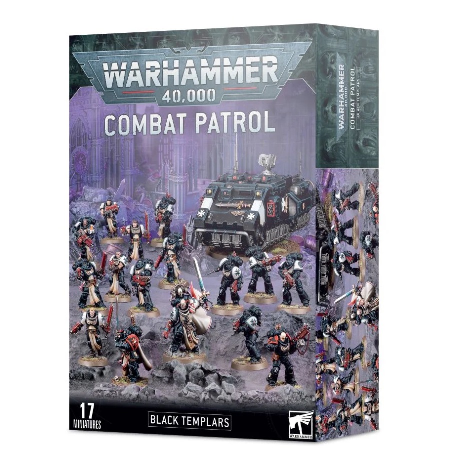 

55-50GW Набор Боевой Патруль. Черные Храмовники Combat Patrol Black Templars