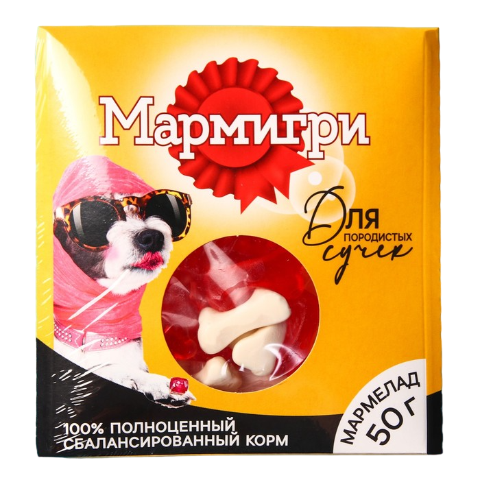 

Мармелад в конверте "Мармигри", 50 г.