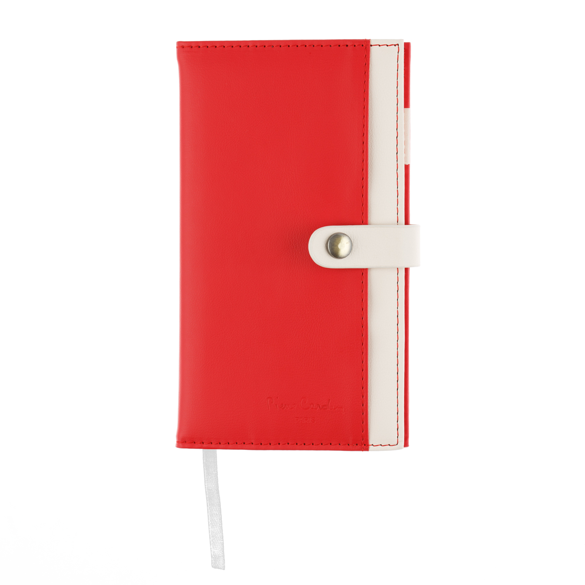 Записная книжка Pierre Cardin красная 10,5 х 18,5 см PC21-B31-1