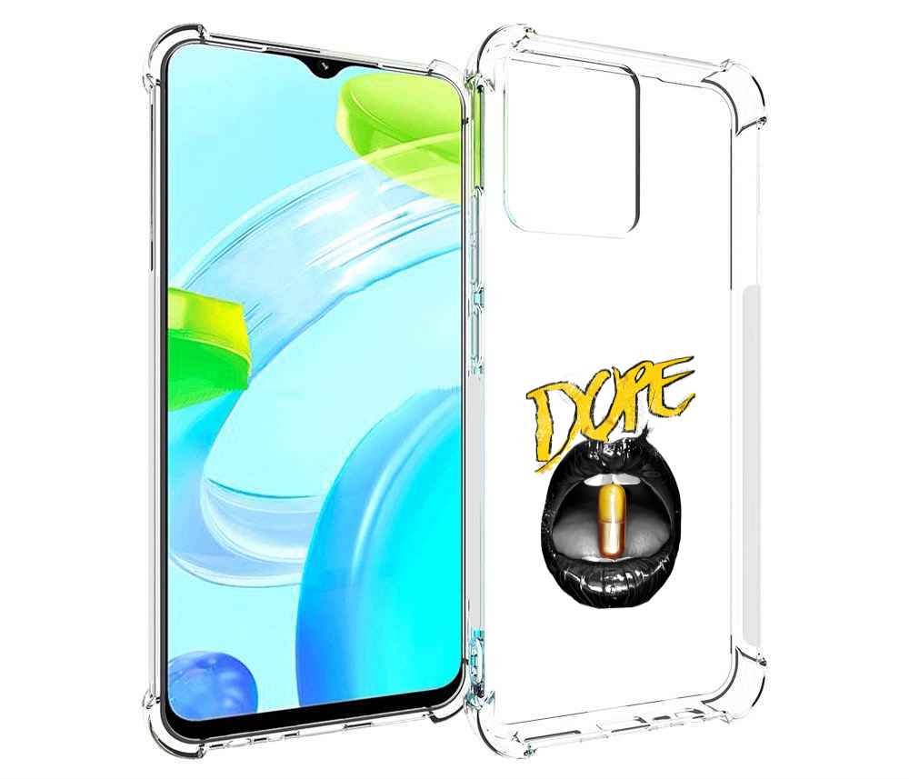 Чехол MyPads губы для Tecno Phantom X2