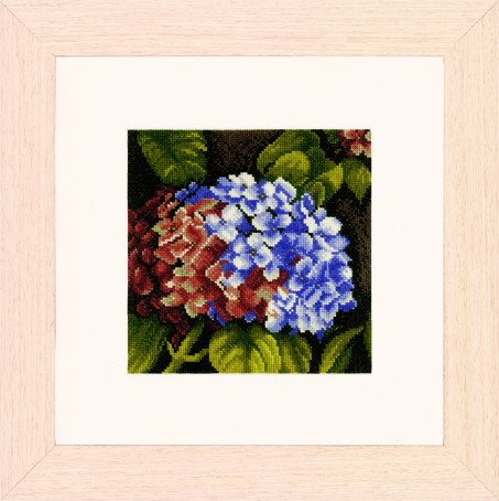 

Набор для вышивания на хлопке LANARTE "Hydrangea", арт.PN 0144514