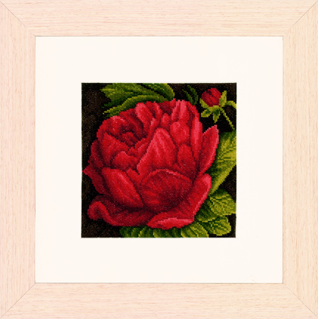 

Набор для вышивания на хлопке LANARTE "Peony", арт.PN 0144515