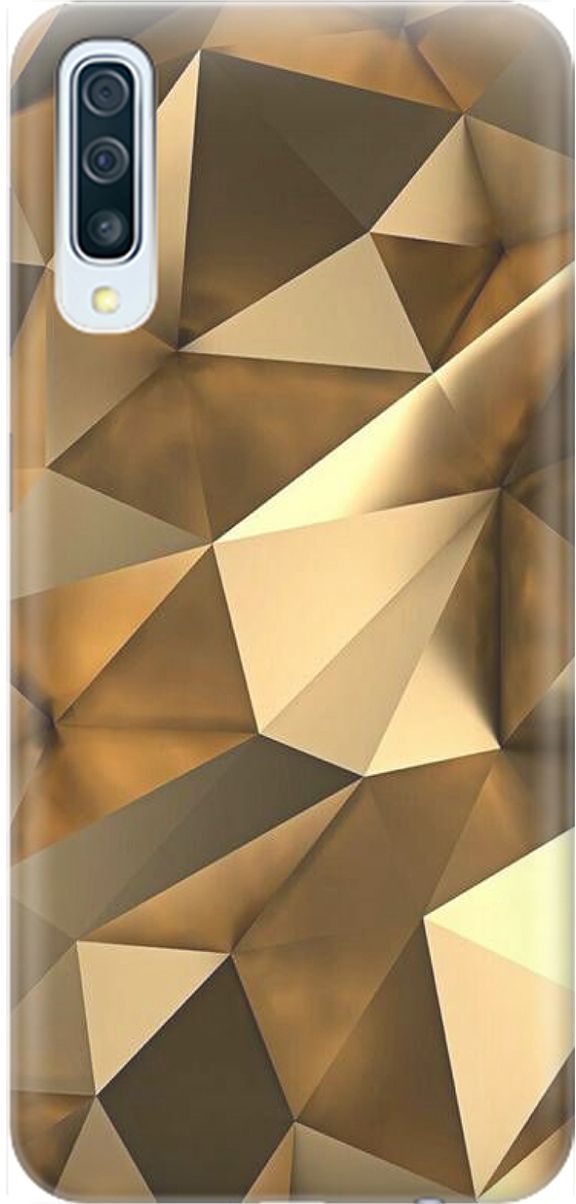 

Чехол на Samsung Galaxy A50/A50s/A30s "Бронзовые грани", Коричневый, 1539