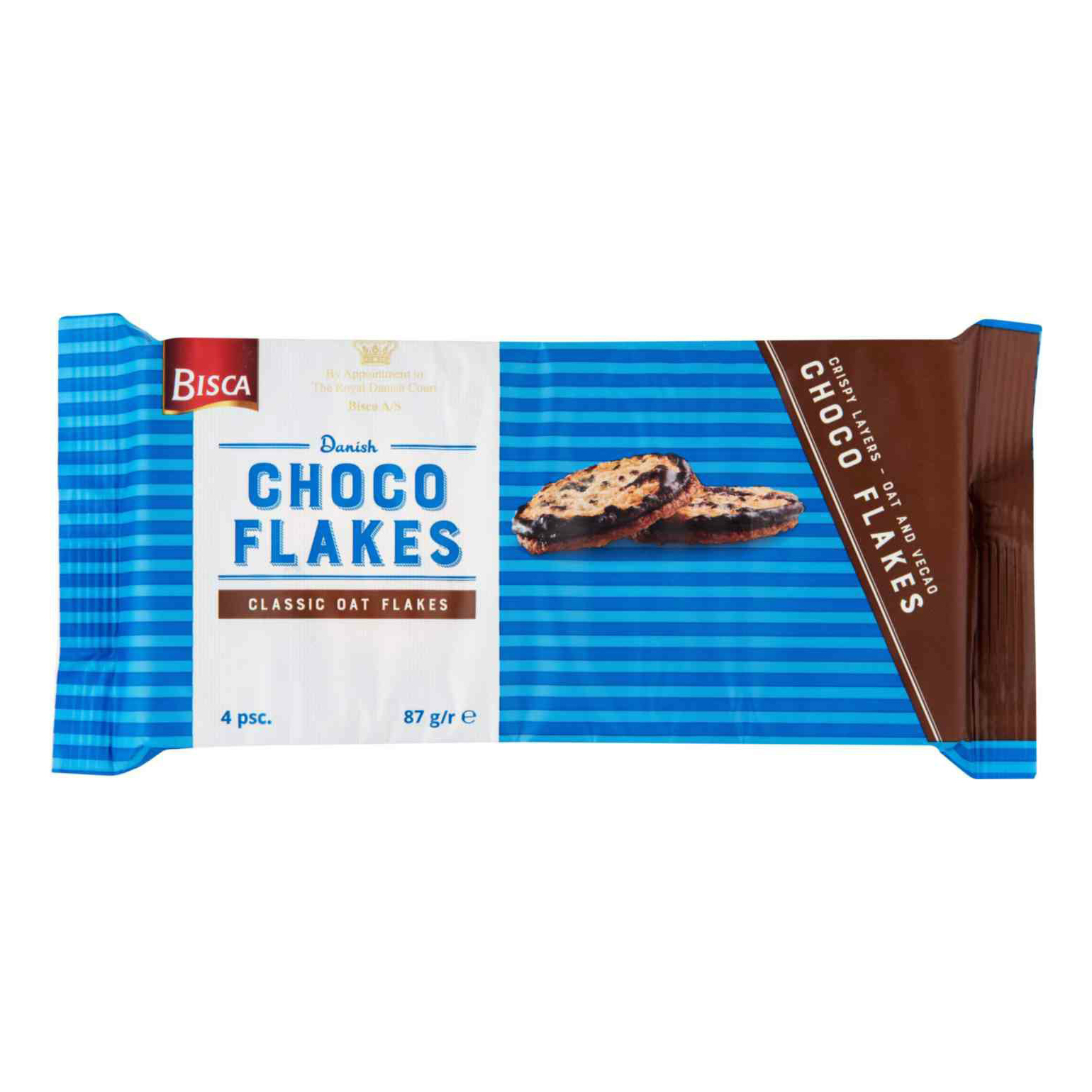 

Печенье Bisca Choco Flakes с какао-начинкой 87 г