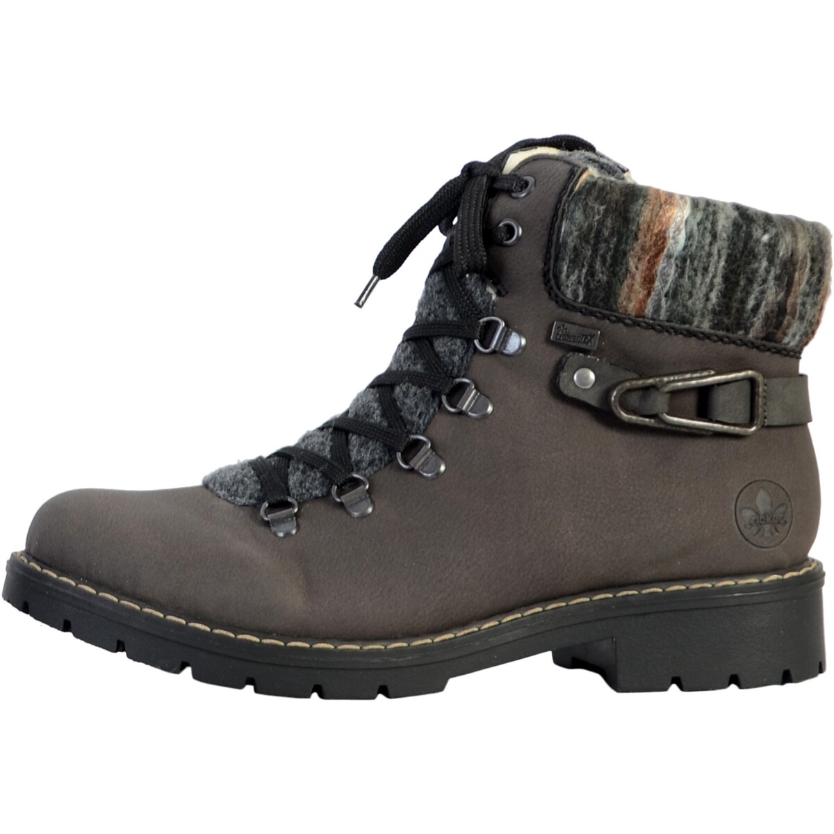 

Ботинки женские Rieker 24215440 коричневые 39 EU, Коричневый, 24215440