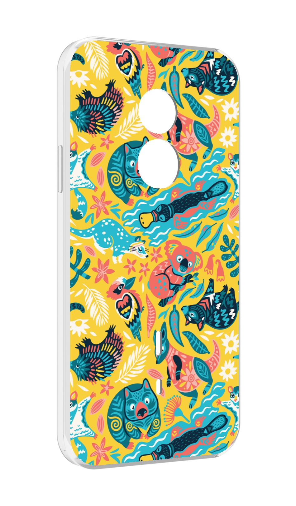 

Чехол MyPads seamless-pattern для Doogee S51, Прозрачный, Tocco