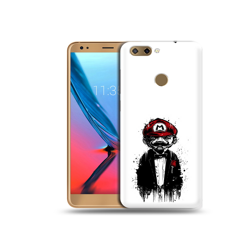 

Чехол MyPads Tocco для ZTE Blade V9 марио (PT106427.464.458), Прозрачный, Tocco
