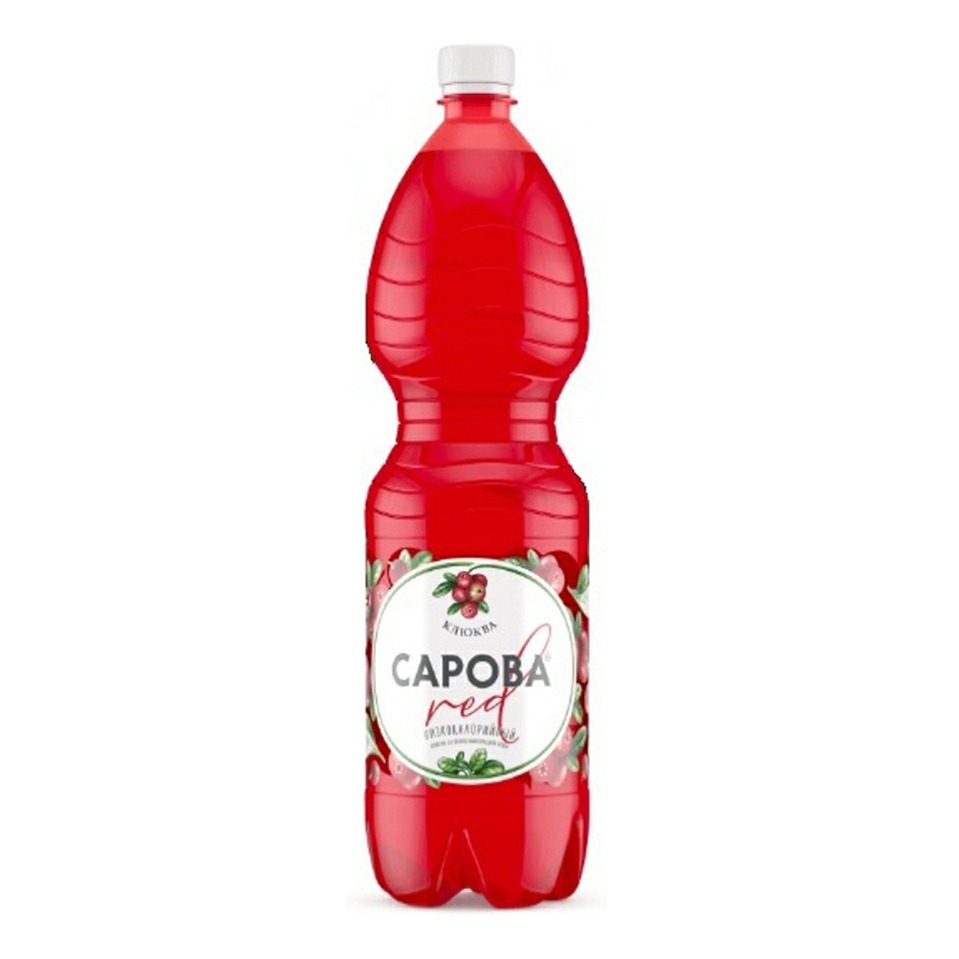 

Газированный напиток Сарова Red со вкусом клюквы среднегазированный 1,5 л