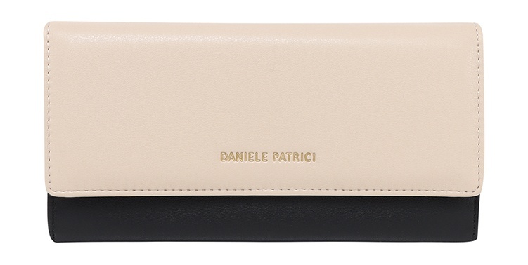 

Кошелек женский Daniele Patrici A80702 бежевый, черный, A80702