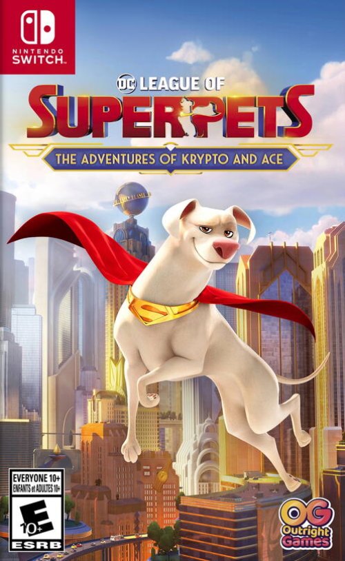 Игра DC League of Super-pets: The Adventures of Krypto and Ace (Nintendo Switch)