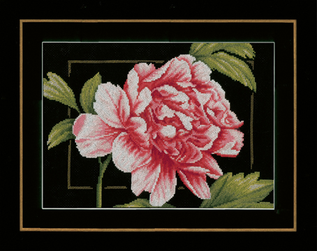 

Набор для вышивания на аиде LANARTE "Pink rose", арт.PN 0155749