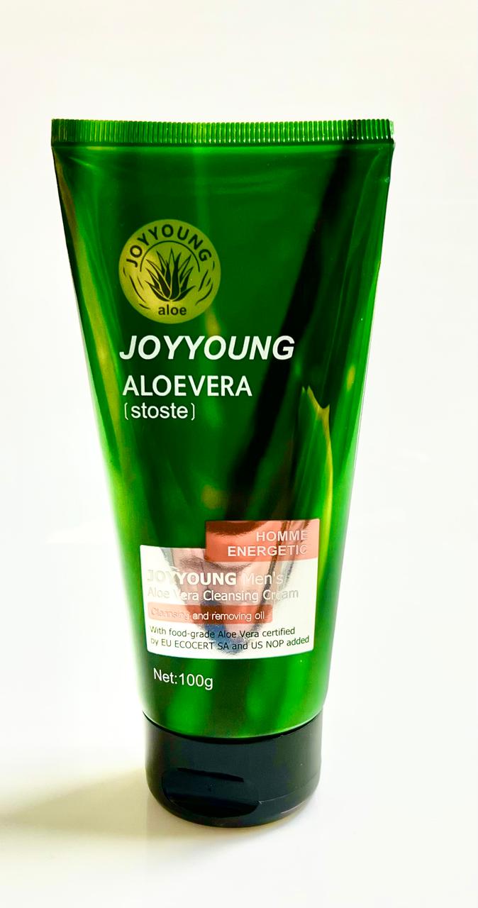 

Крем JOYYOUNG Очищающий Aloe Vera для мужчин, Aloe Vera