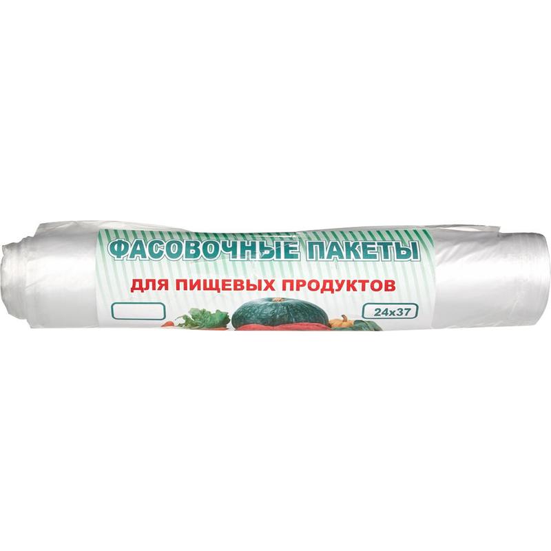 

Пакеты фасовочные "Стандарт", 24x37 см, ПНД, 50 шт, 8 мкм, Прозрачный