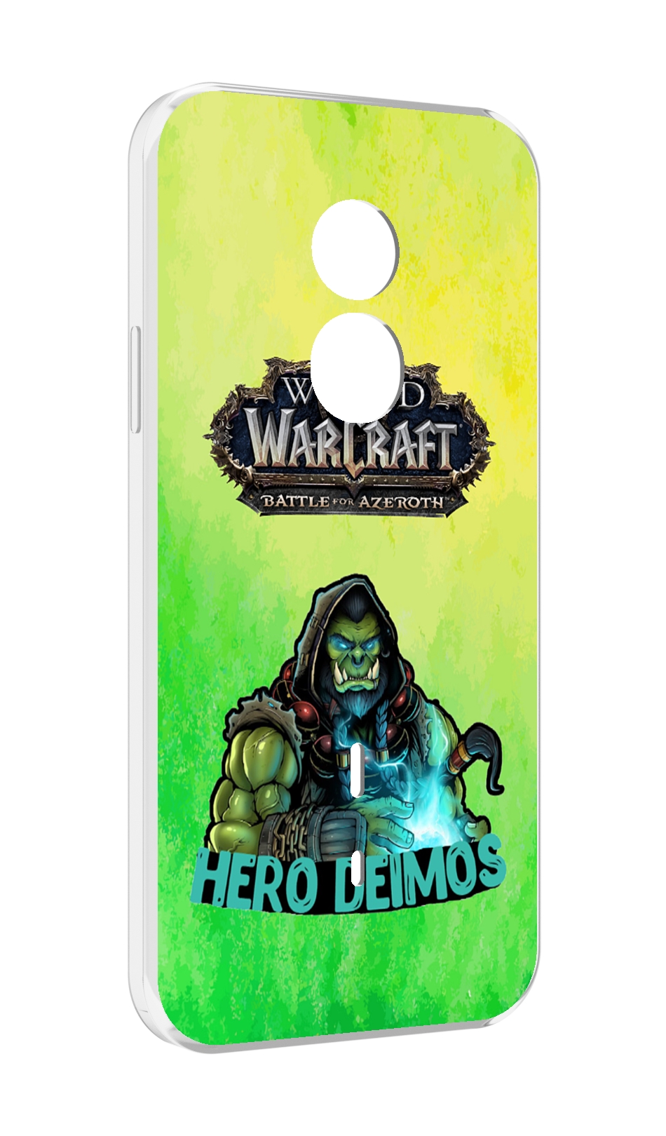 

Чехол MyPads world-of-warcraft мужской для Doogee S51, Прозрачный, Tocco