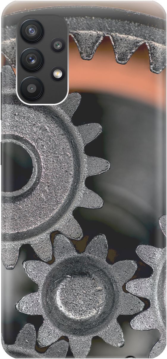 

Силиконовый чехол на Samsung Galaxy A32 с принтом "Шестеренки", 2295